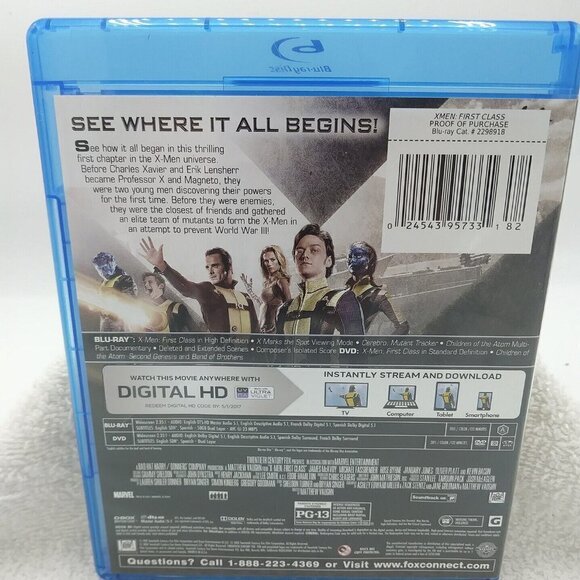 X-Men & Wolverine Blu-Ray & DVD Lot of 3 Movies - Action Comic Book Hero Drama - Picture 6 of 12